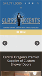 Mobile Screenshot of glassaccentsbend.com
